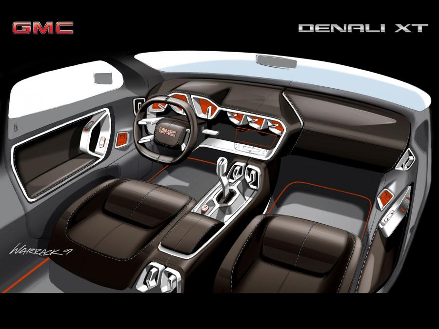  GMC Denali XT Hybrid Concept 2008 года  (фото 32 из 51)